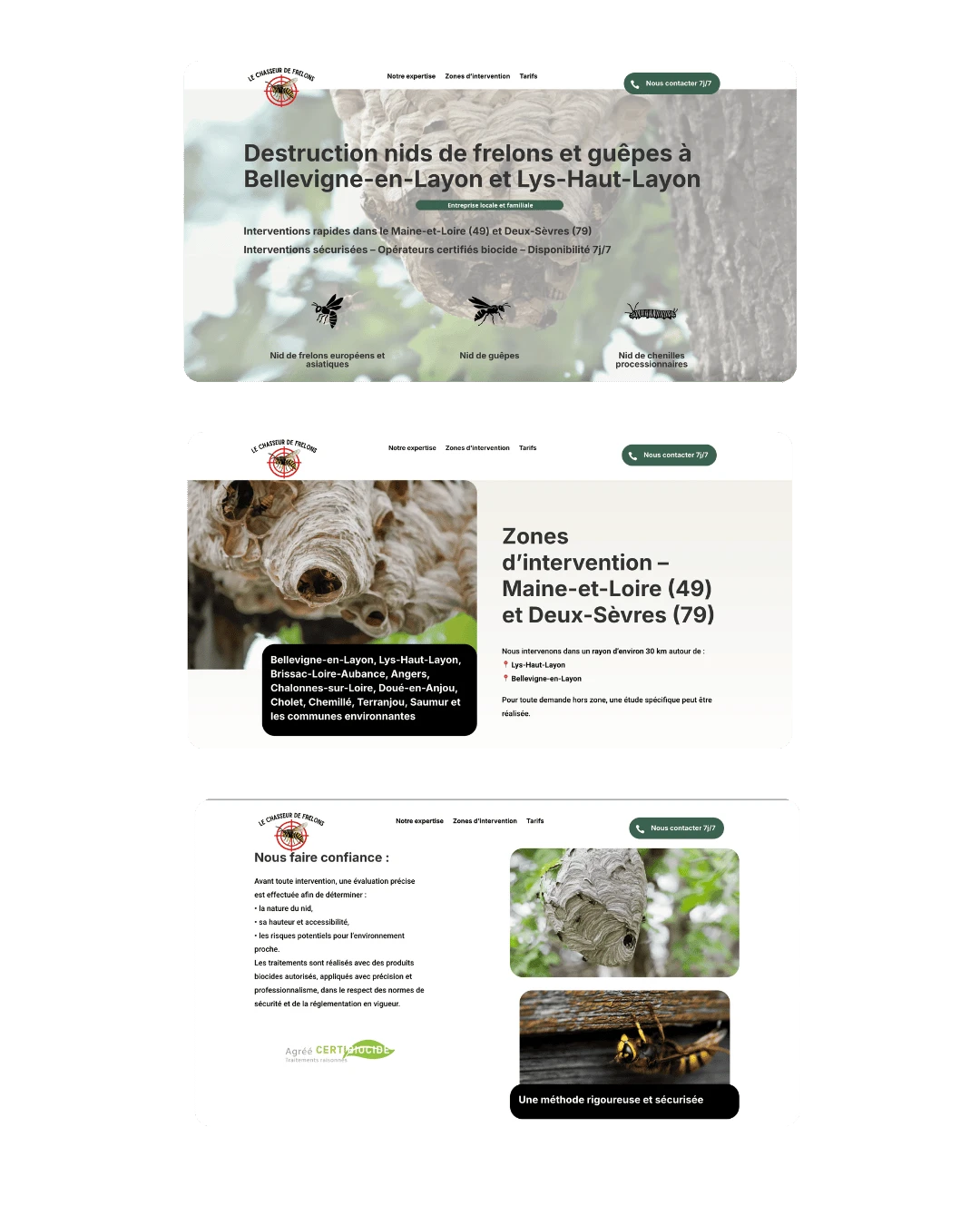 création site internet angers brissac loire aubance